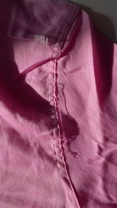 Camasa barbati roz slim fit cu mic defect def255 P20-1.2